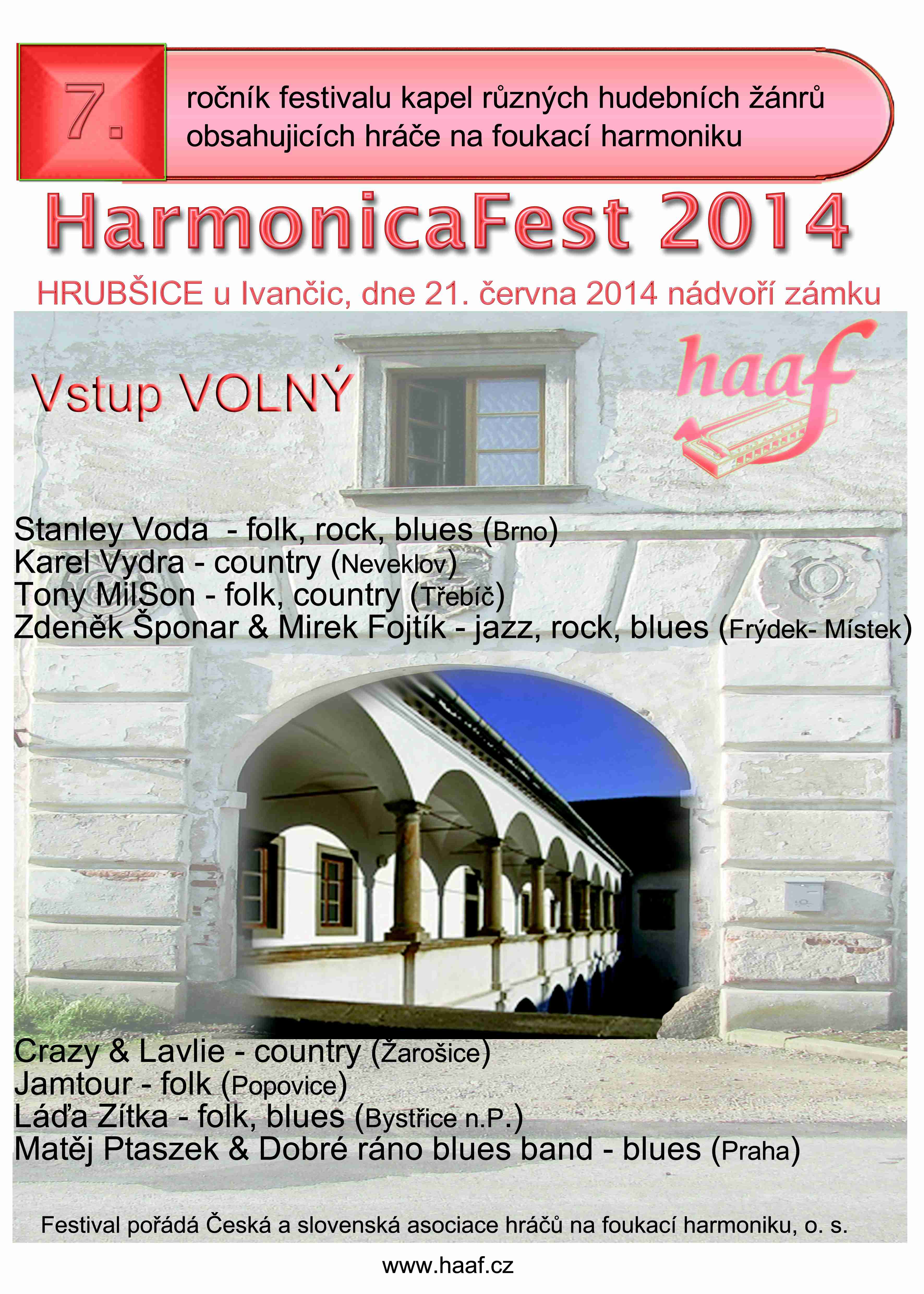 Prohram HarmonicaFest 2014